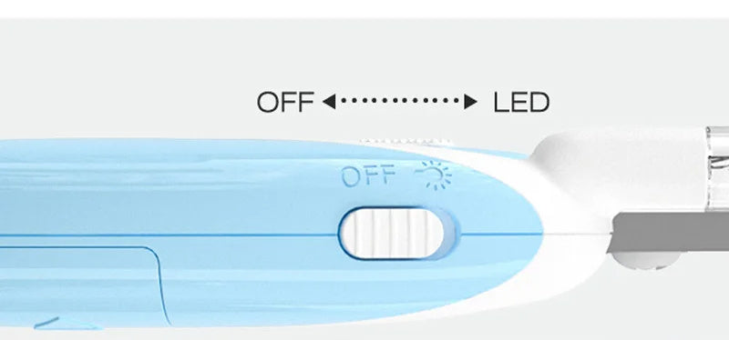 Pet-Safe LED Nail Clippers (Built-in Light Prevents Bleeding)
