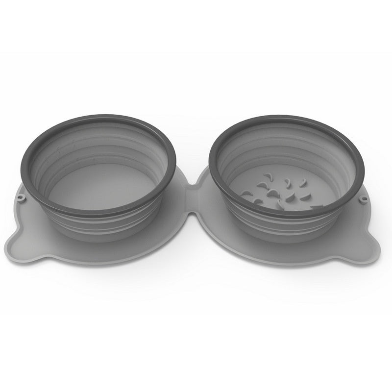 2-in-1 Anti-Bloat Silicone Feeder (Foldable Travel Ready)