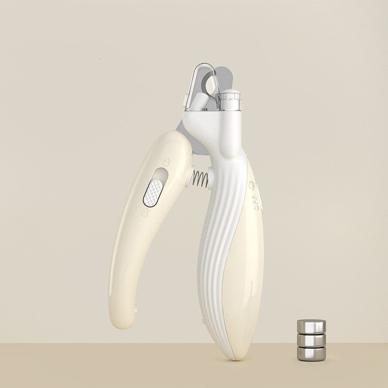 Pet-Safe LED Nail Clippers (Built-in Light Prevents Bleeding)