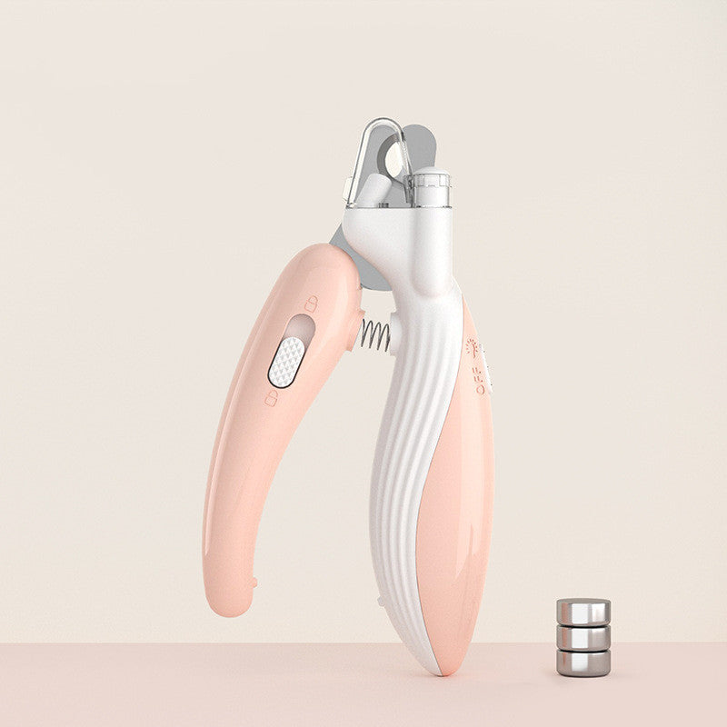 Pet-Safe LED Nail Clippers (Built-in Light Prevents Bleeding)