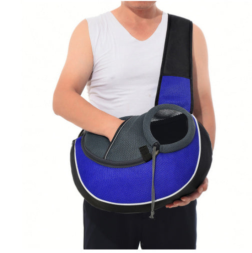 Cozy Crossbody Carrier for Small Dogs & Cats (Hands-Free Travel)