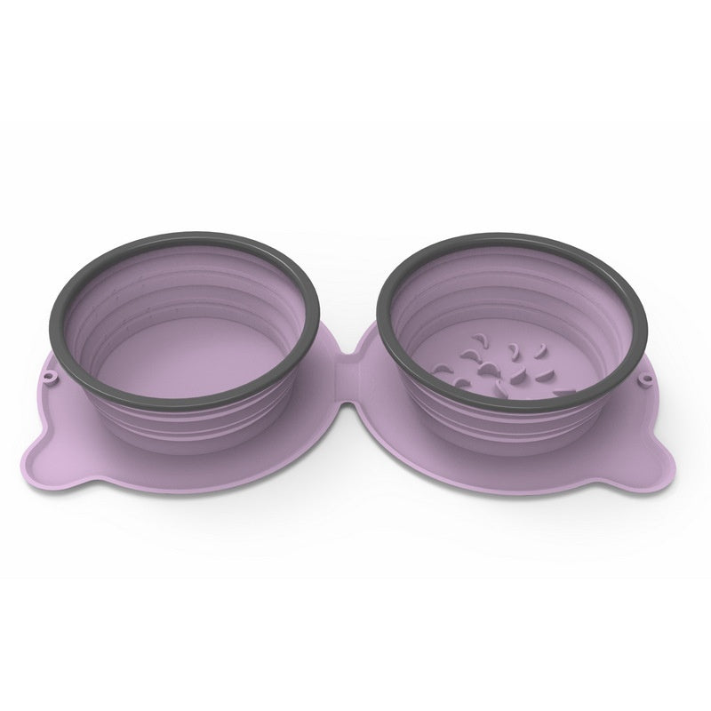 2-in-1 Anti-Bloat Silicone Feeder (Foldable Travel Ready)