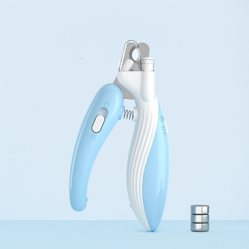 Pet-Safe LED Nail Clippers (Built-in Light Prevents Bleeding)