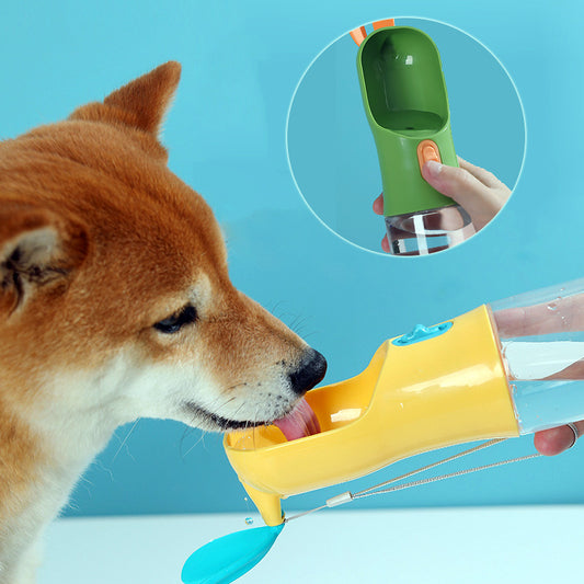 2-in-1 Bunny-Ear Travel Bottle (Water & Food)