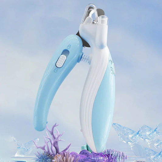 Pet-Safe LED Nail Clippers (Built-in Light Prevents Bleeding)